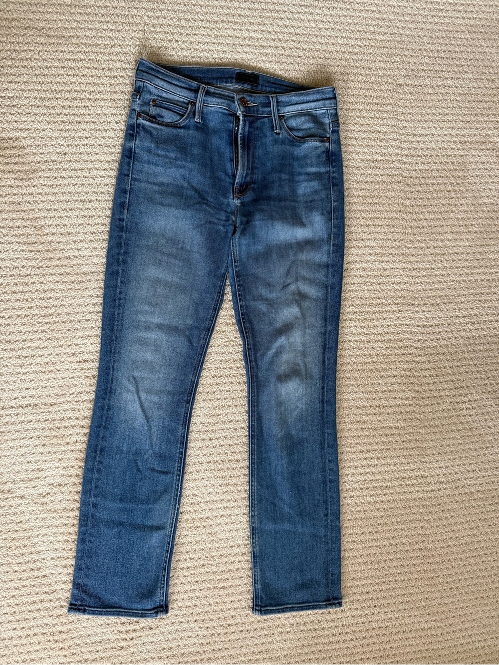 MOTHER Slim Men's Jeans in Faded Blue Wash